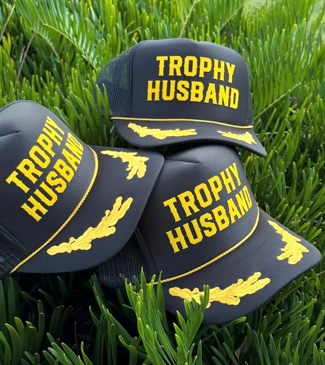 Trophy Husband trucker hat