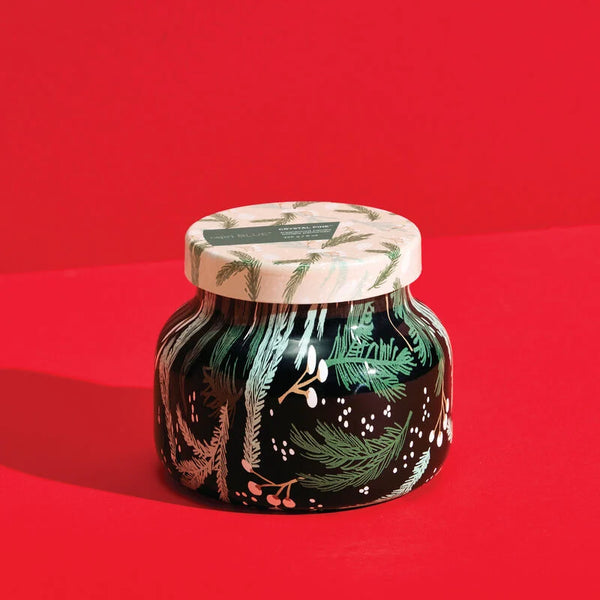 Crystal Pine Holiday Pattern Play Petite Jar, 8oz