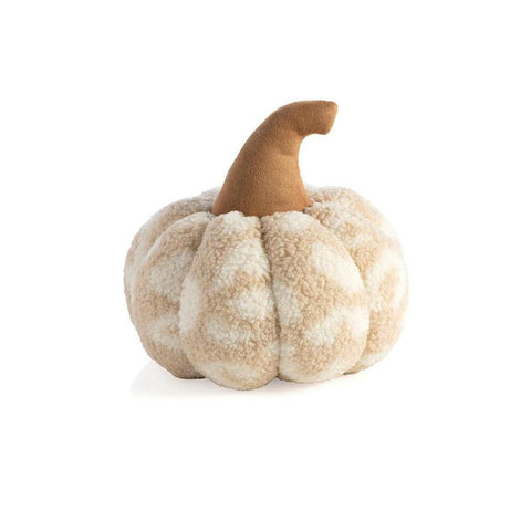 Shiraleah Medium Leopard Print Boucle Pumpkin Pillow