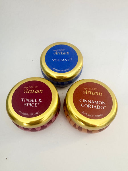 Artisan Tin Candle Gift Set
