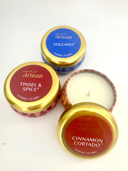 Artisan Tin Candle Gift Set