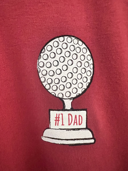 #1 Dad Golf tee