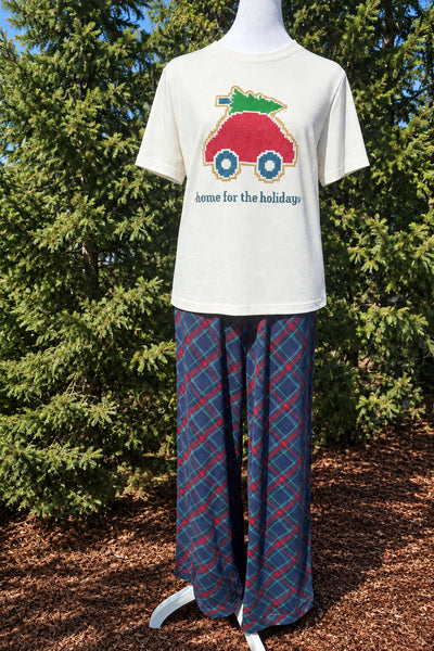 Home for the Holidays Family PJ set: Women's