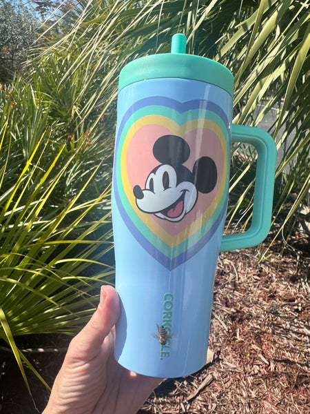 Retro Rainbow Corkcicle 22oz Cruiser