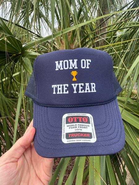 Mom of the Year trucker hat