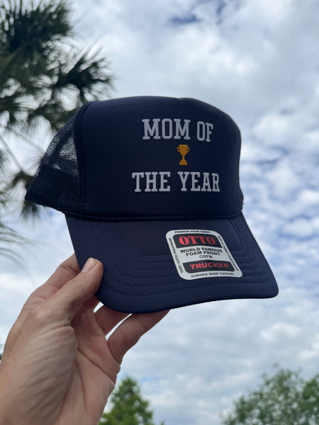 Mom of the Year trucker hat