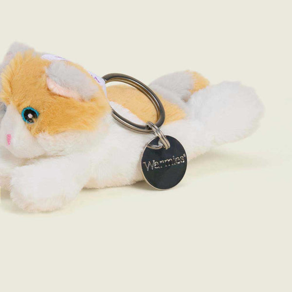 Calico Cat Warmies Mini Bag Charm