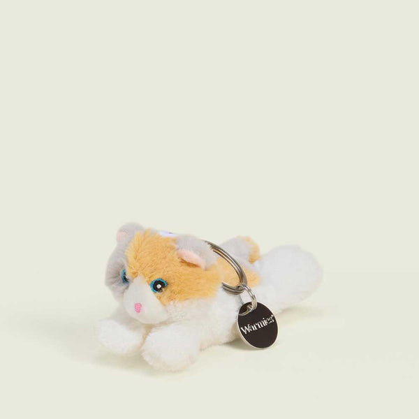Calico Cat Warmies Mini Bag Charm