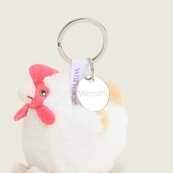 Chicken Warmies Mini Bag Charm