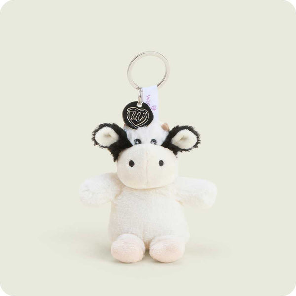 Black and White Cow Warmies Mini Bag Charm