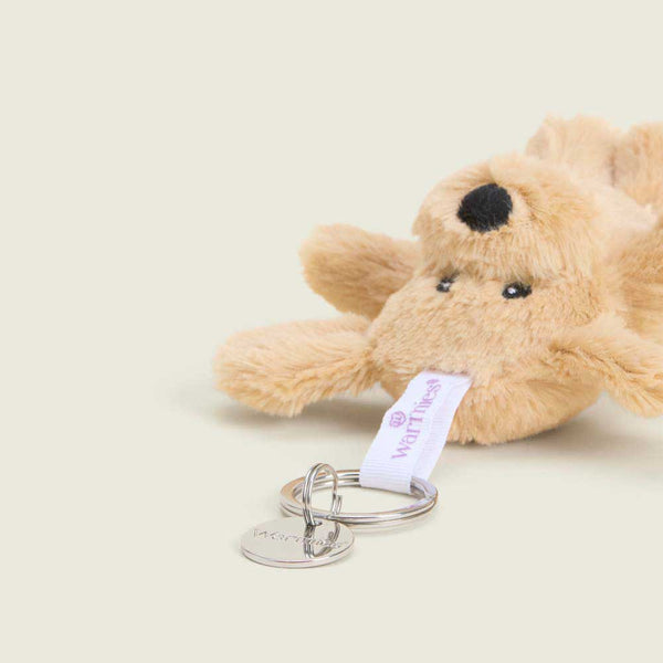 Curly Dog Warmies Mini Bag Charm