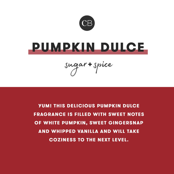 Pumpkin Dulce Glam Petite Candle