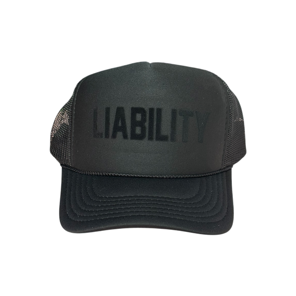 Liability trucker hat