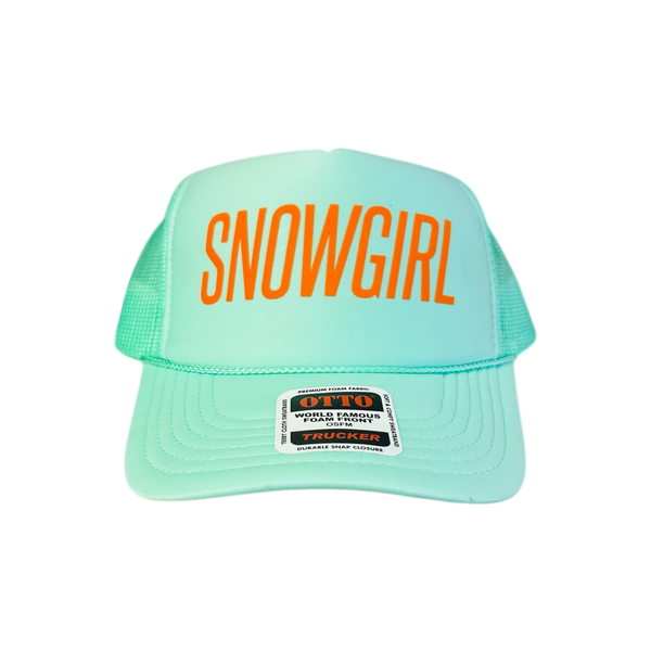 SNOWGIRL trucker hat