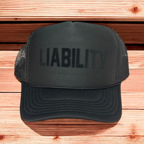 Liability trucker hat