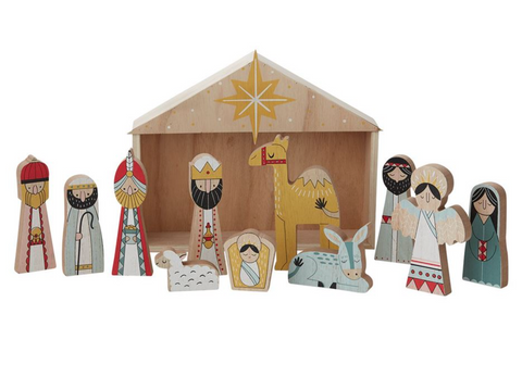 Bethlehem 11 piece Nativity Set
