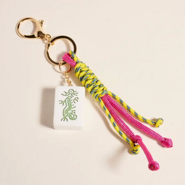 Mahjong Key Chain Bag Charm