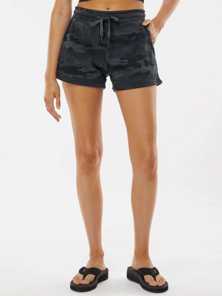 Women’s Lightweight California Wave Wash Fleece Shorts