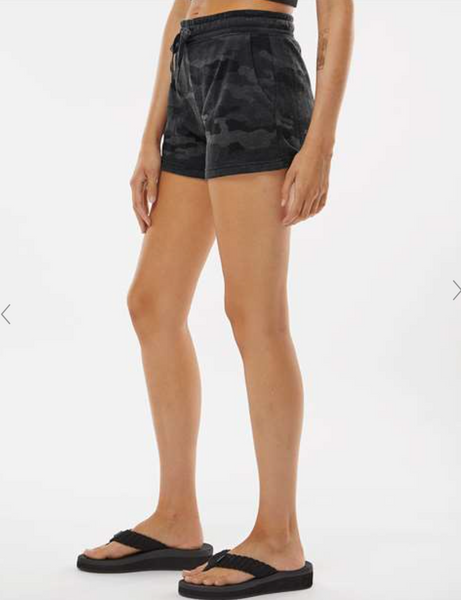 Women’s Lightweight California Wave Wash Fleece Shorts