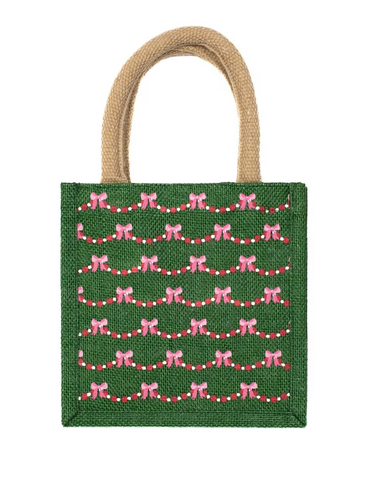 Bow Garland Petite Gift Tote