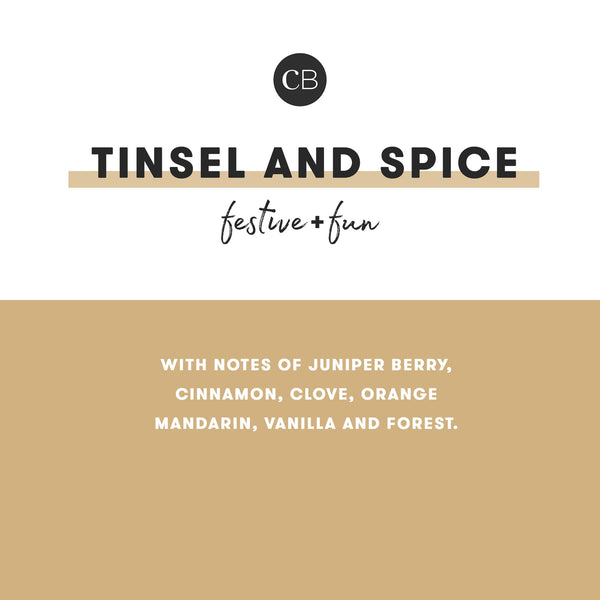 Tinsel & Spice Glimmer Reed Diffuser