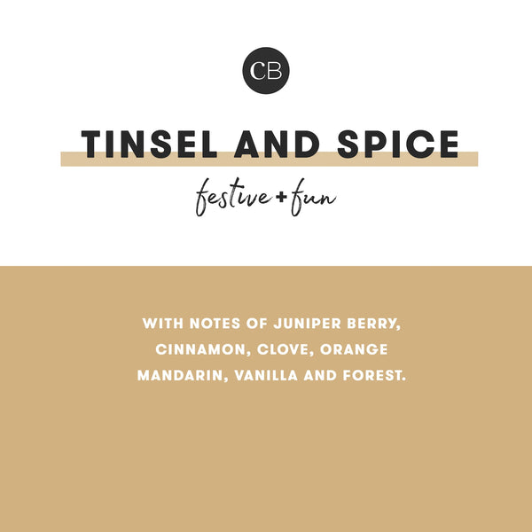 Tinsel & Spice Holiday Mercury Signature Candle