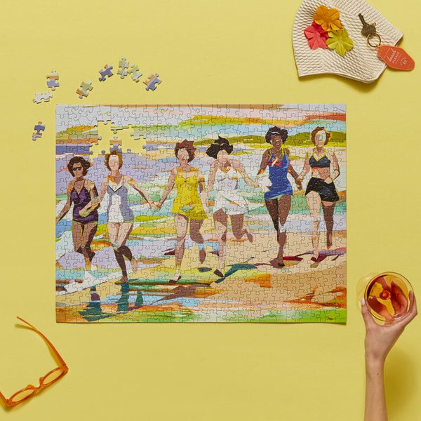 Sunset Swim 500 piece puzzle