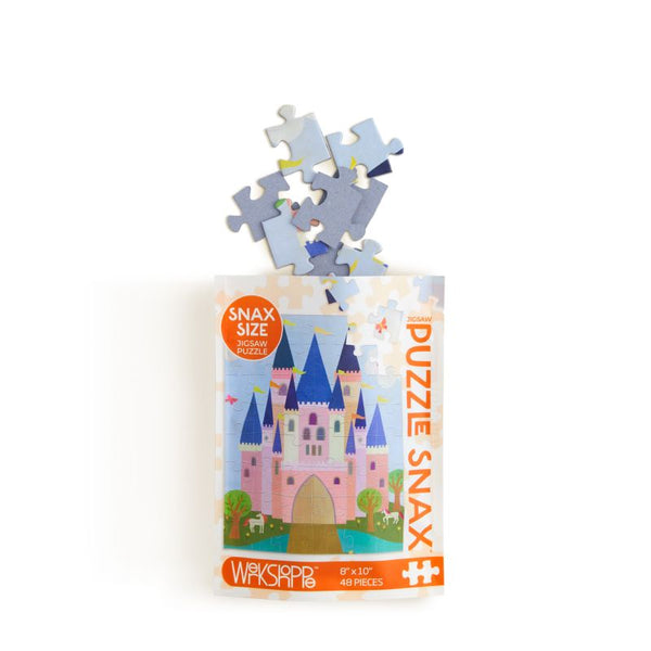 Pink Royal Castle 48 Puzzle Snax