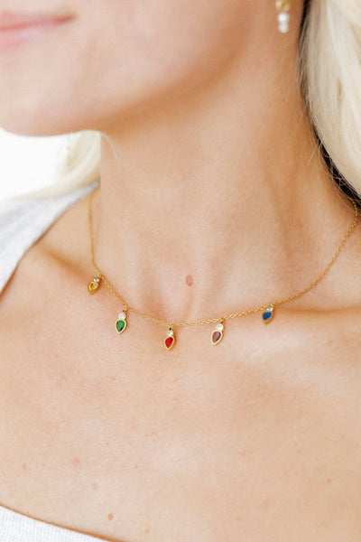 Necklace - Starla Light Gold