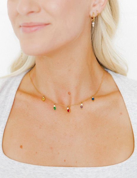 Necklace - Starla Light Gold