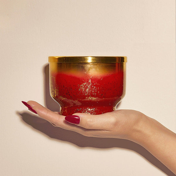 Apple Cider Social Glimmer Inverted Candle