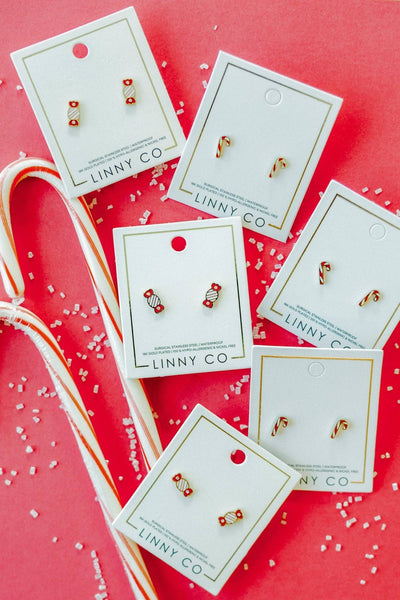 Screwback Stud Earrings - Taffy