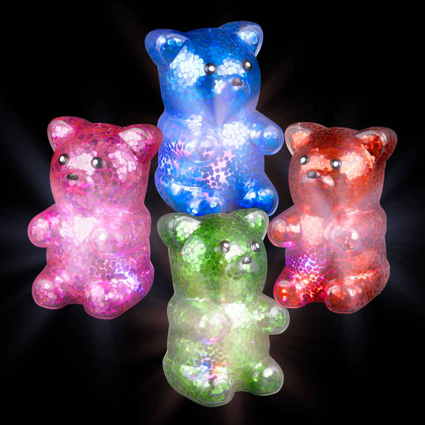 Sparkle Light-Up Puffer Gummy Bear