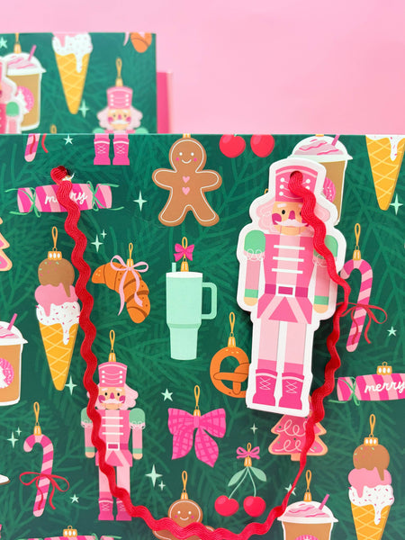 It Girl Christmas Gift Bag with Tag
