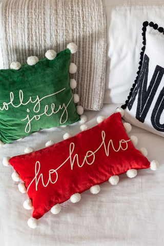 Velvet Christmas Pillows