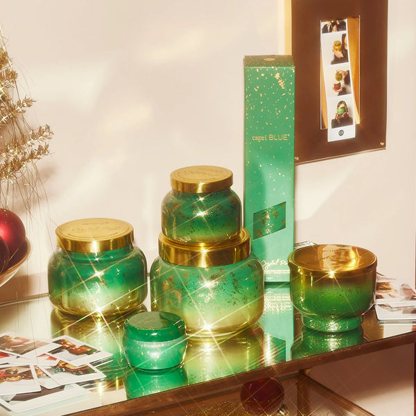 Crystal Pine Glimmer Inverted Jar Candle