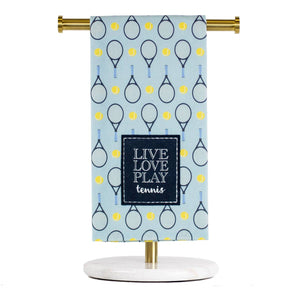 Live Love Play hand towel