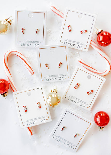 Screwback Stud Earrings - Taffy