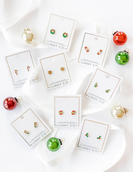 Screwback Stud Earrings - Taffy