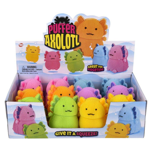Axolotl Puffer Squishy Toys