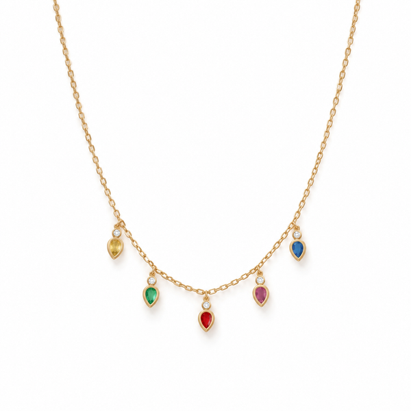 Necklace - Starla Light Gold