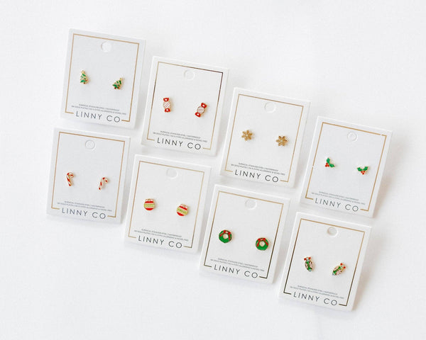 Screwback Stud Earrings - Taffy