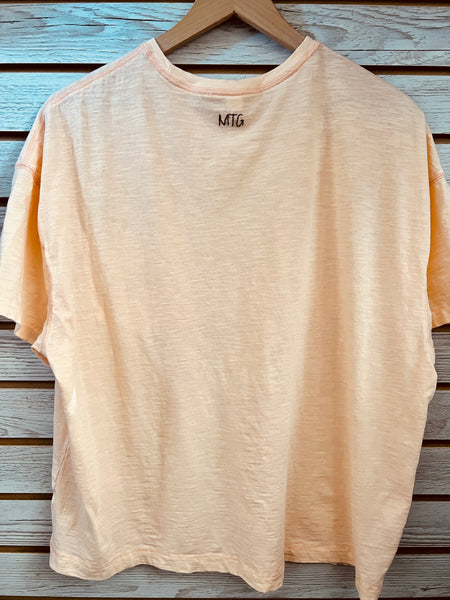 Mother embroidered tee