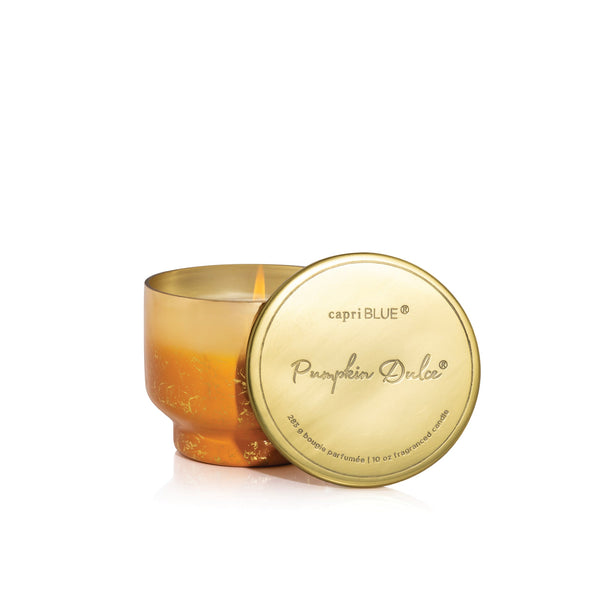 Pumpkin Dulce Glimmer Inverted Candle