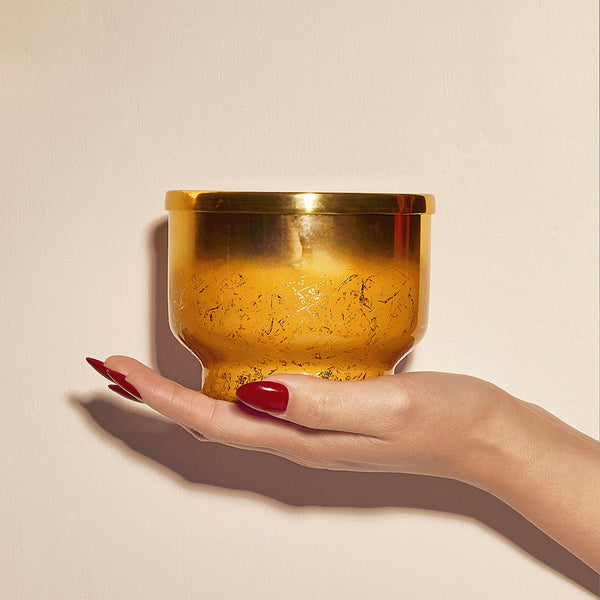 Pumpkin Dulce Glimmer Inverted Candle