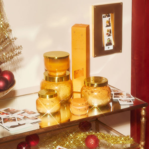 Pumpkin Dulce Glimmer Inverted Candle