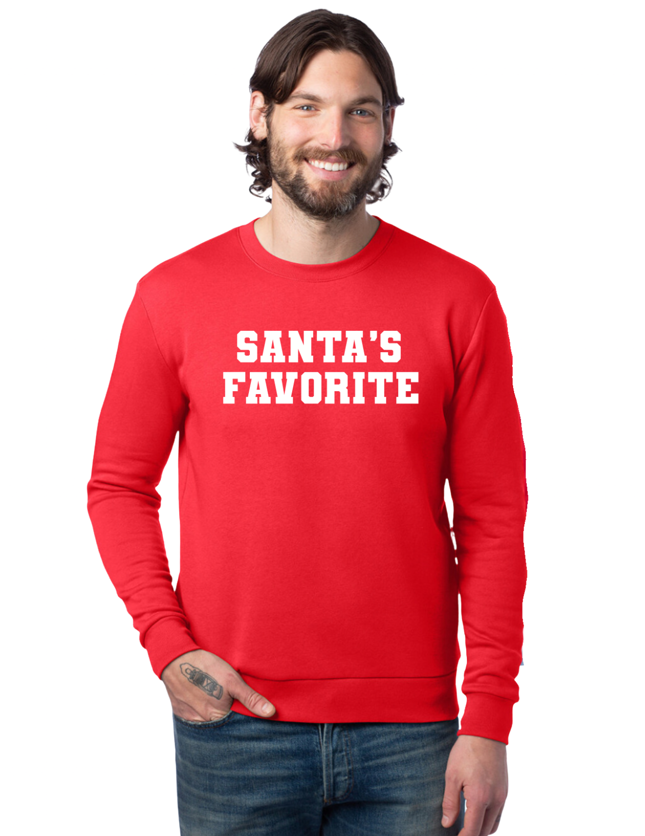 Santa’s Favorite youth & adult sweatshirt