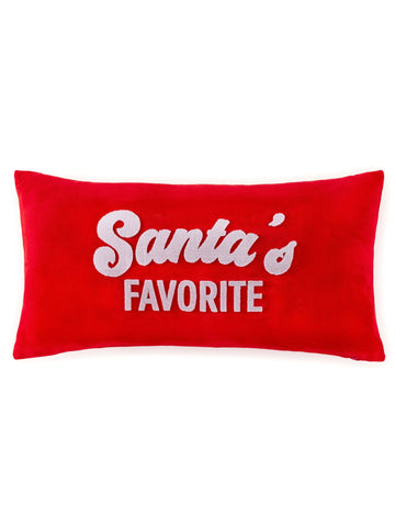 Santa's Favorite Pillow