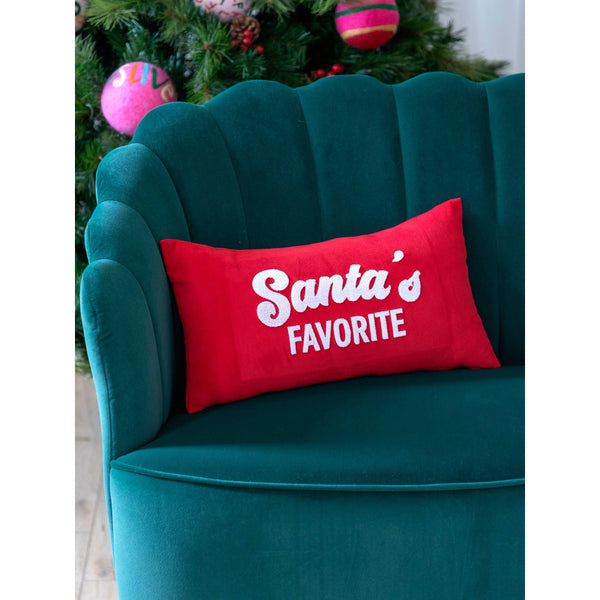 Santa's Favorite Pillow