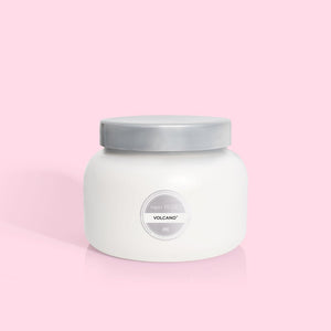 Volcano White Oversized Jar, 28 oz